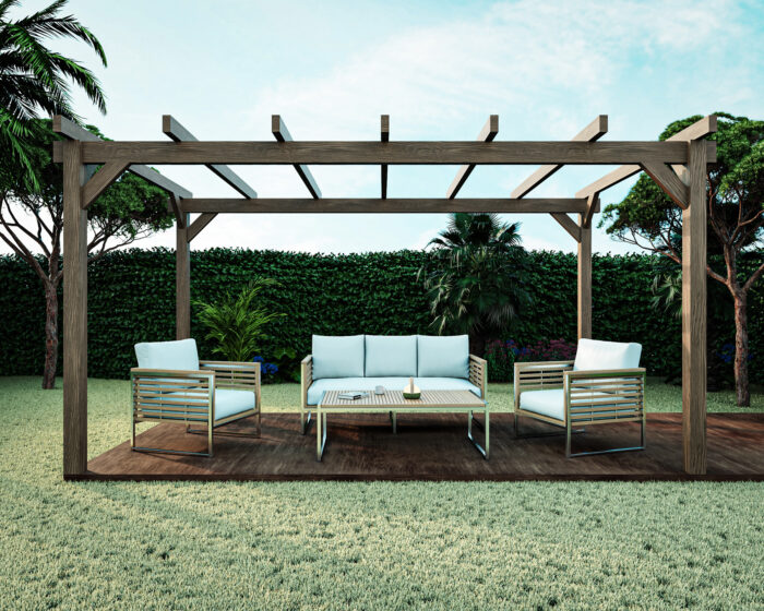 Bayit - Outdoor KeyShot Garden with Pergola - Image 4