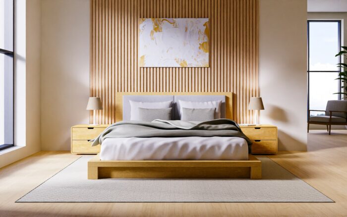 Baitgadia – Warm Minimalist Bedroom for KeyShot - Image 2