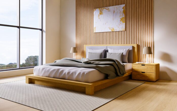 Baitgadia – Warm Minimalist Bedroom for KeyShot - Image 3